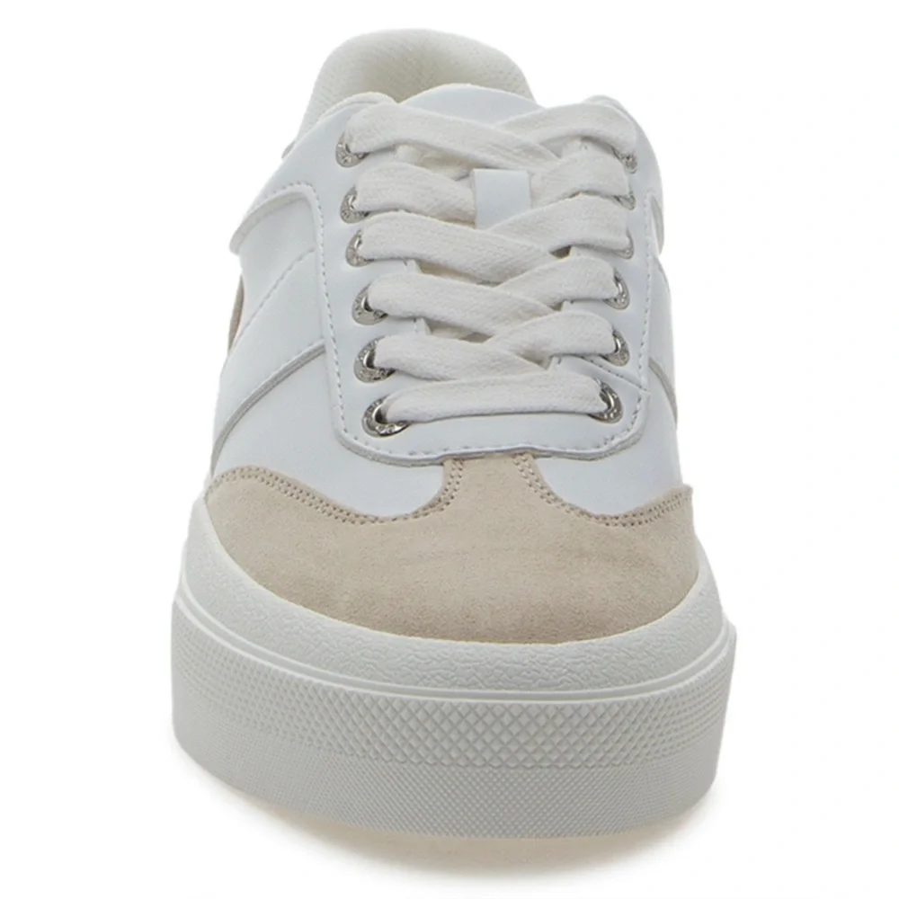 J/SLIDES NYC Gable White Sand Luxe Size 8 Sneakers